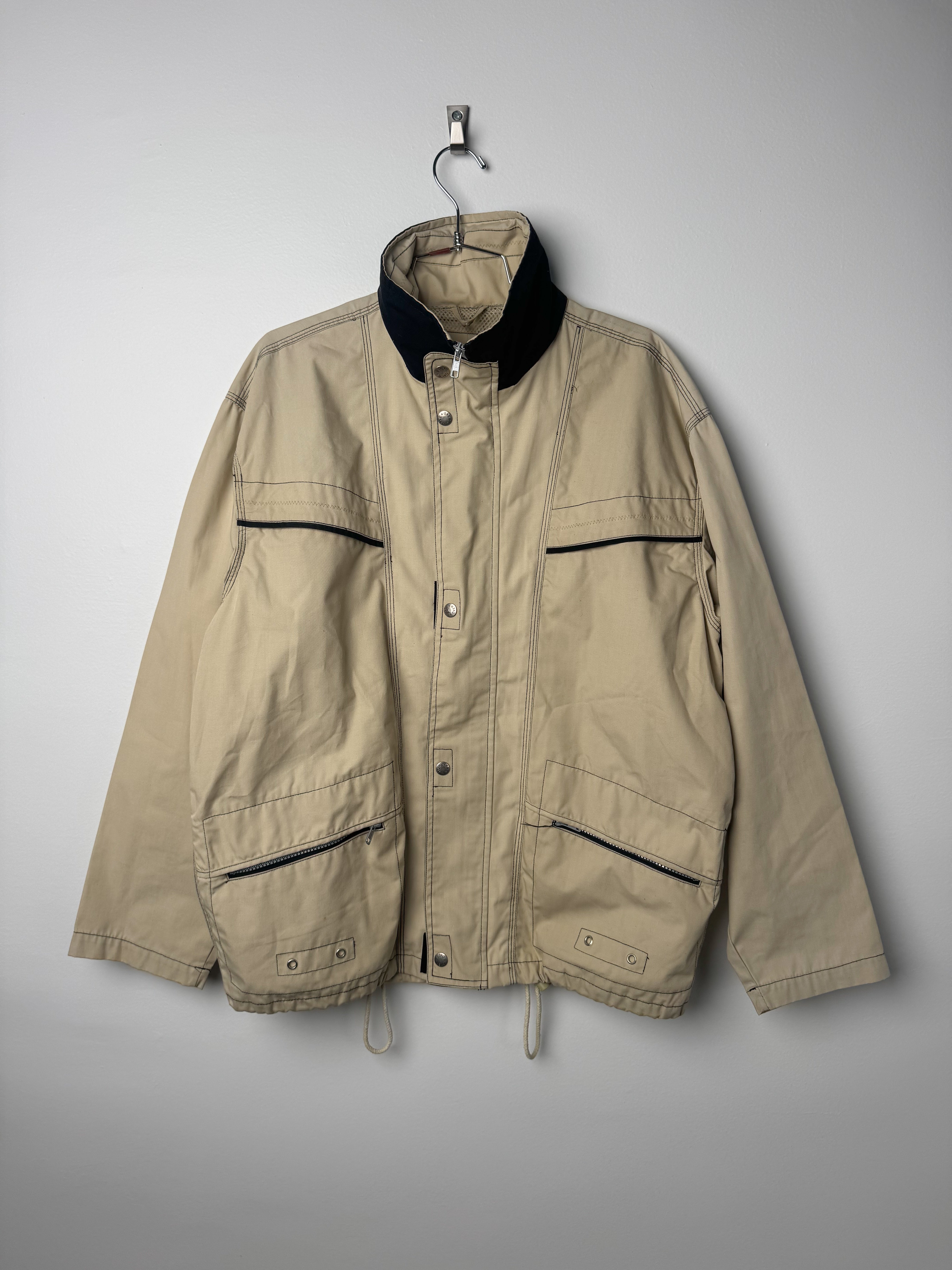 מעיל עבודה חאקי (M)