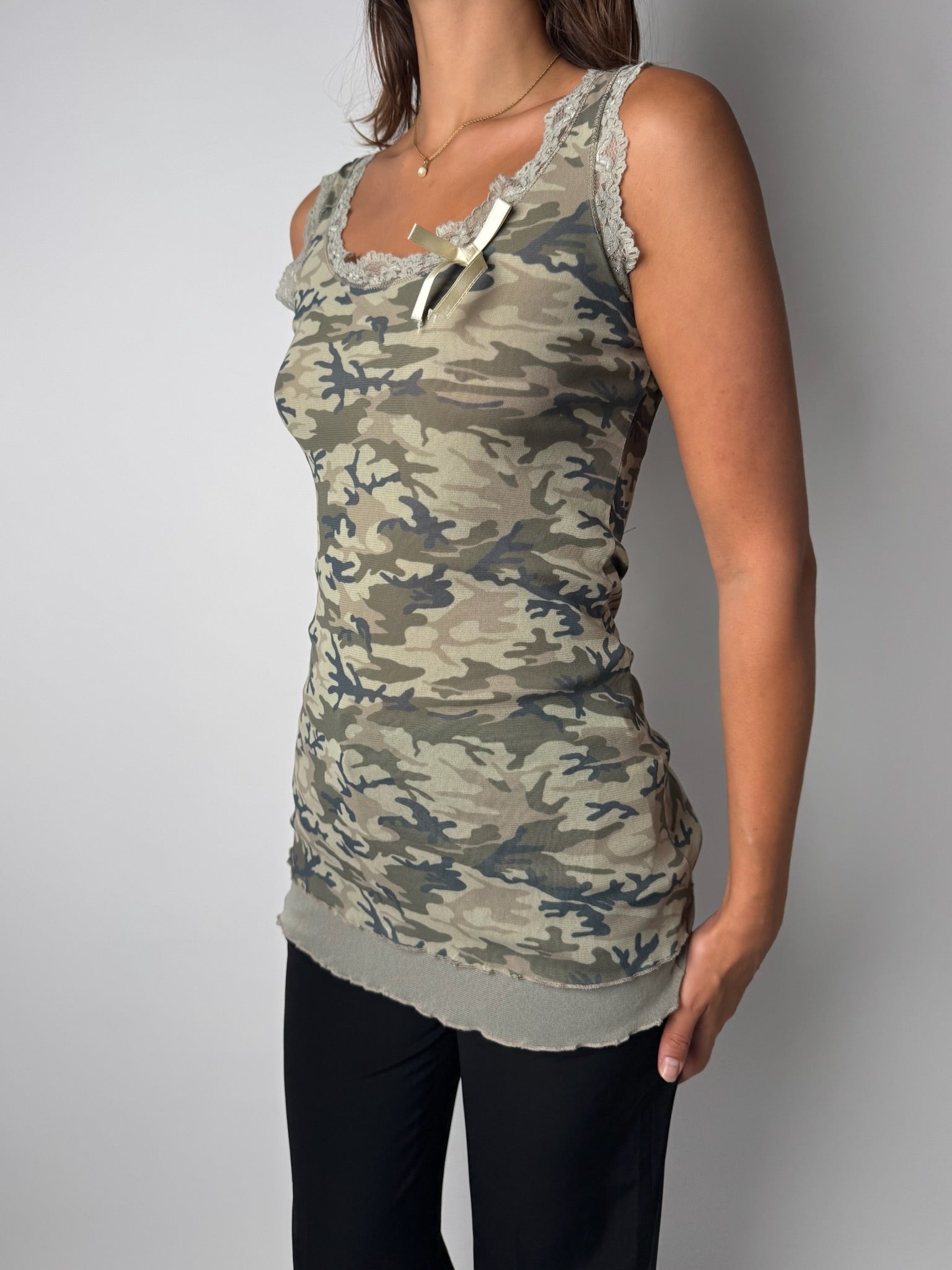 טוניקת מש בהדפס קאמו (S)