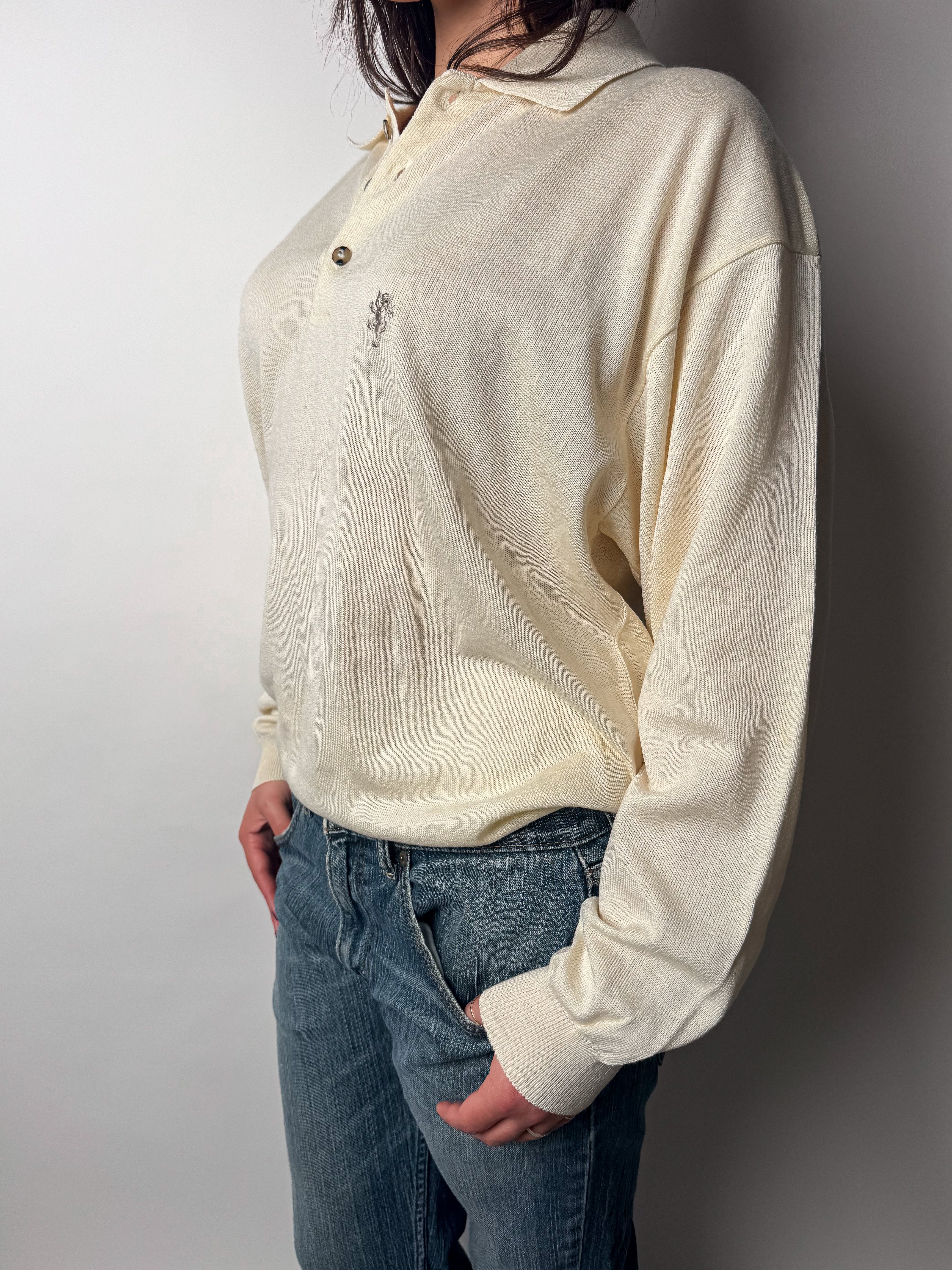 סריג פולו אוף ווייט (L)