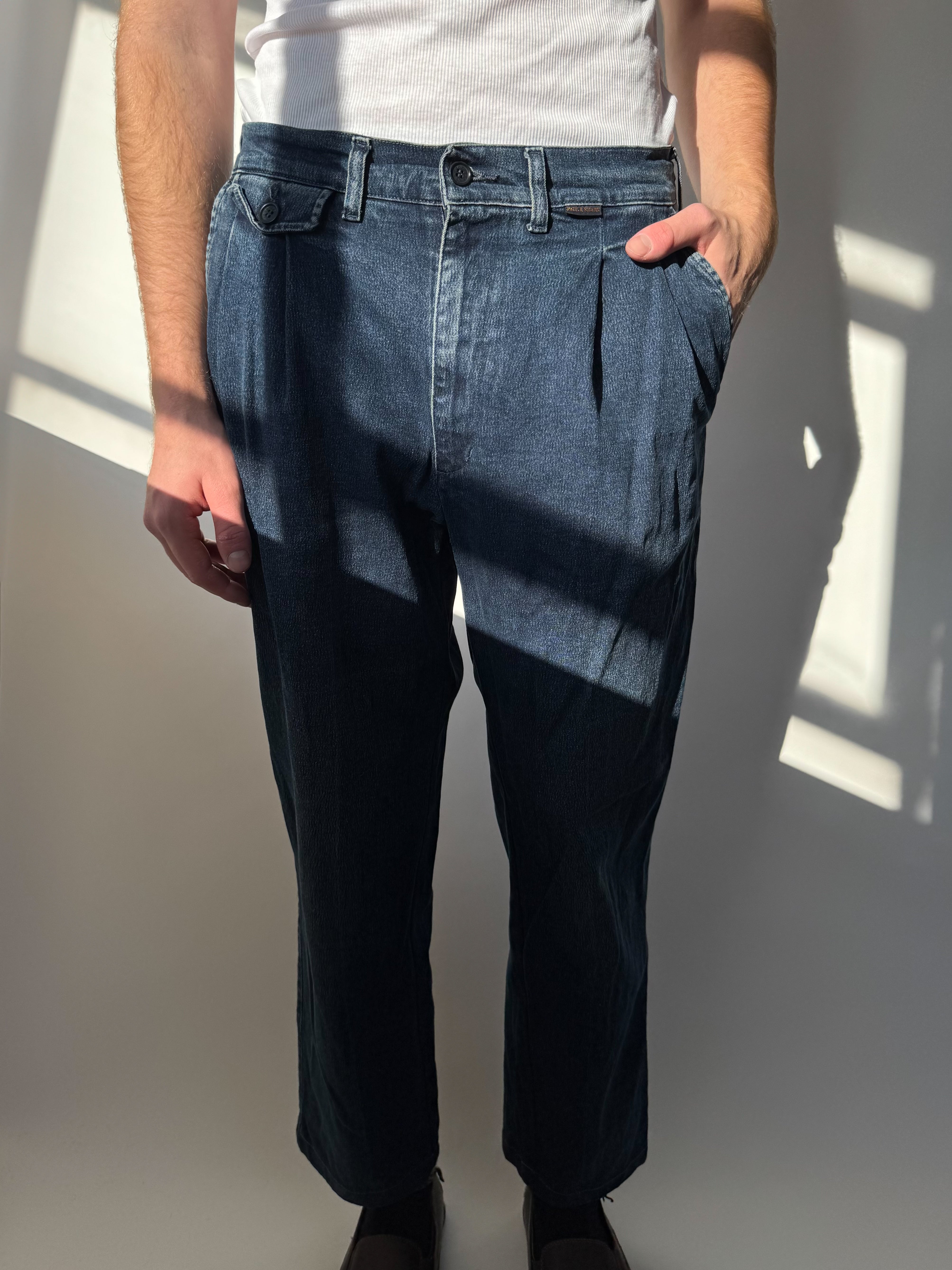 ג׳ינס עם קפלים Paul & Shark (44)