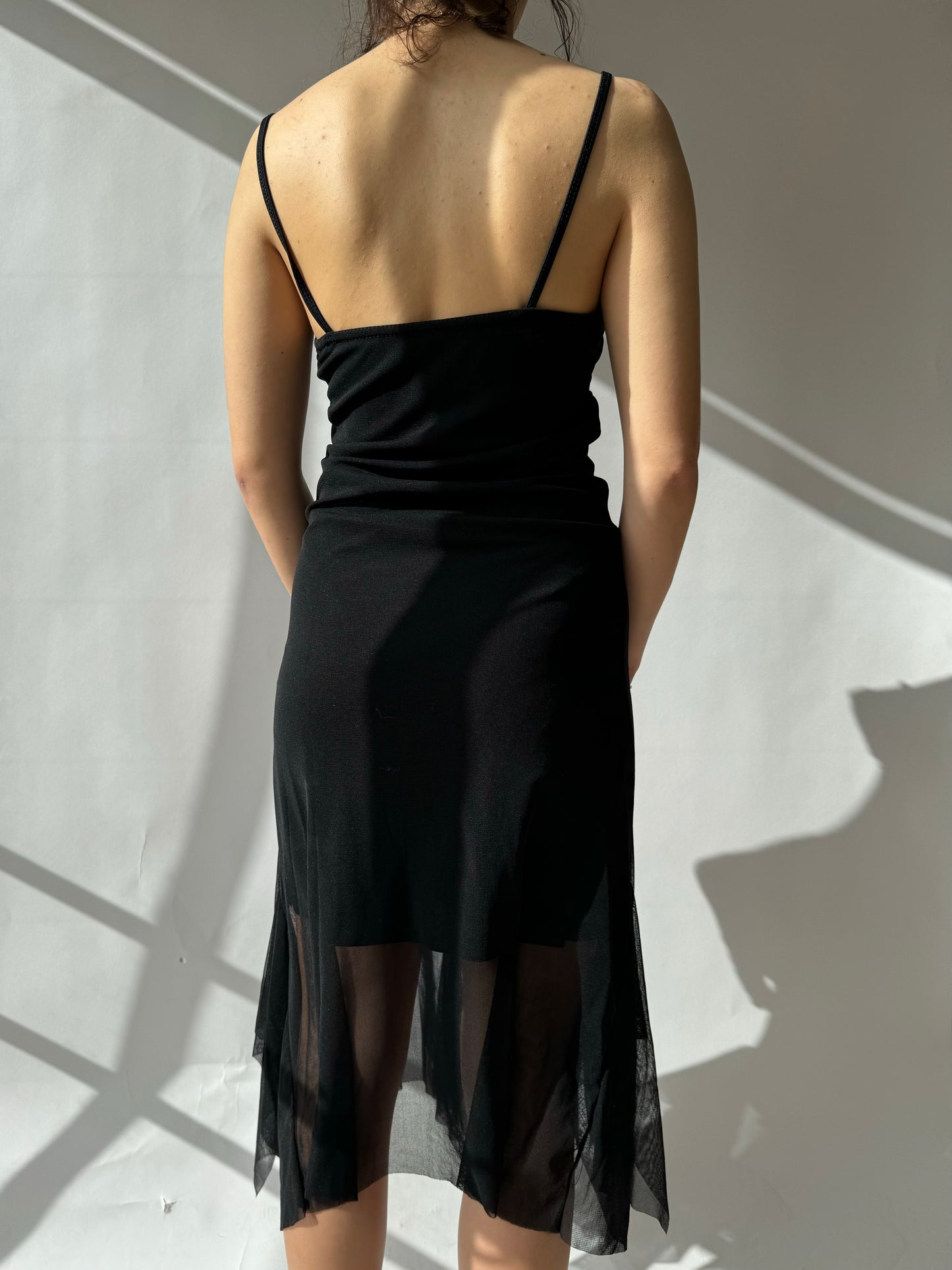 שמלת ערב שחורה (S)