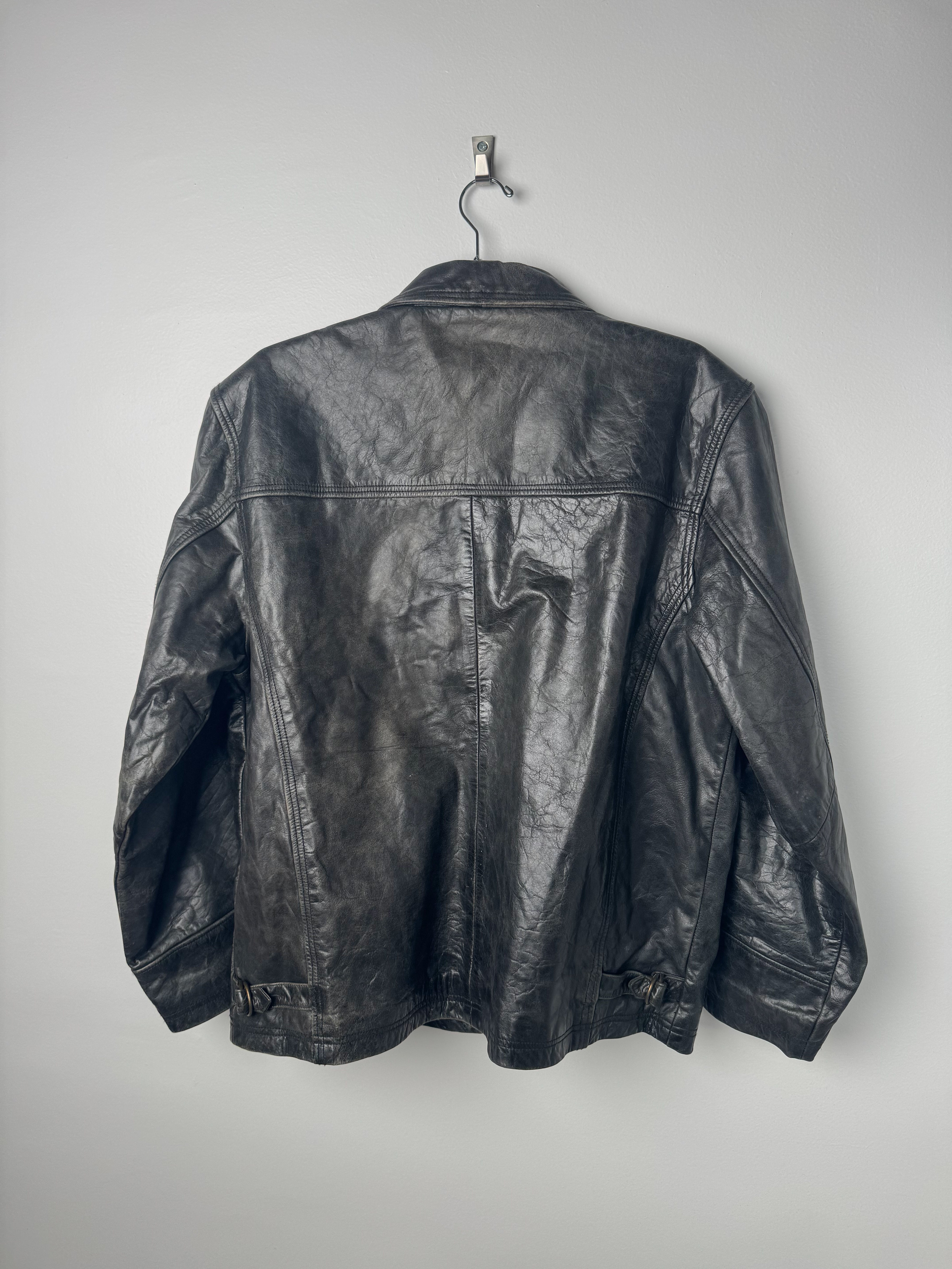 מעיל טייסים עור (XL)