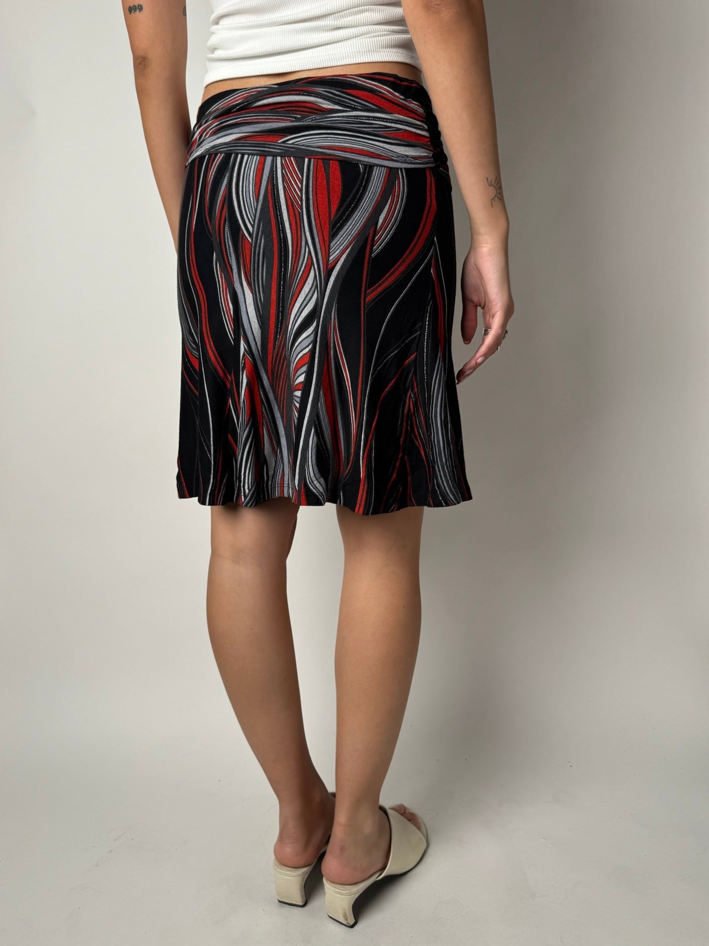 חצאית מידי בהדפס (36)