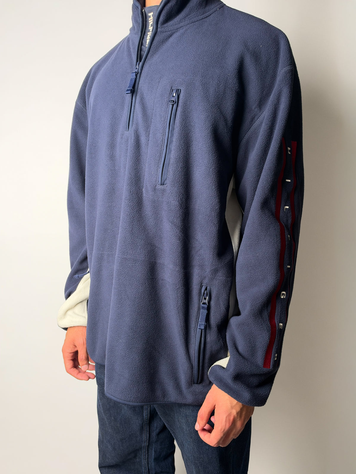 ג׳קט פליז שליש רוכסן (L) Tommy Hilfiger