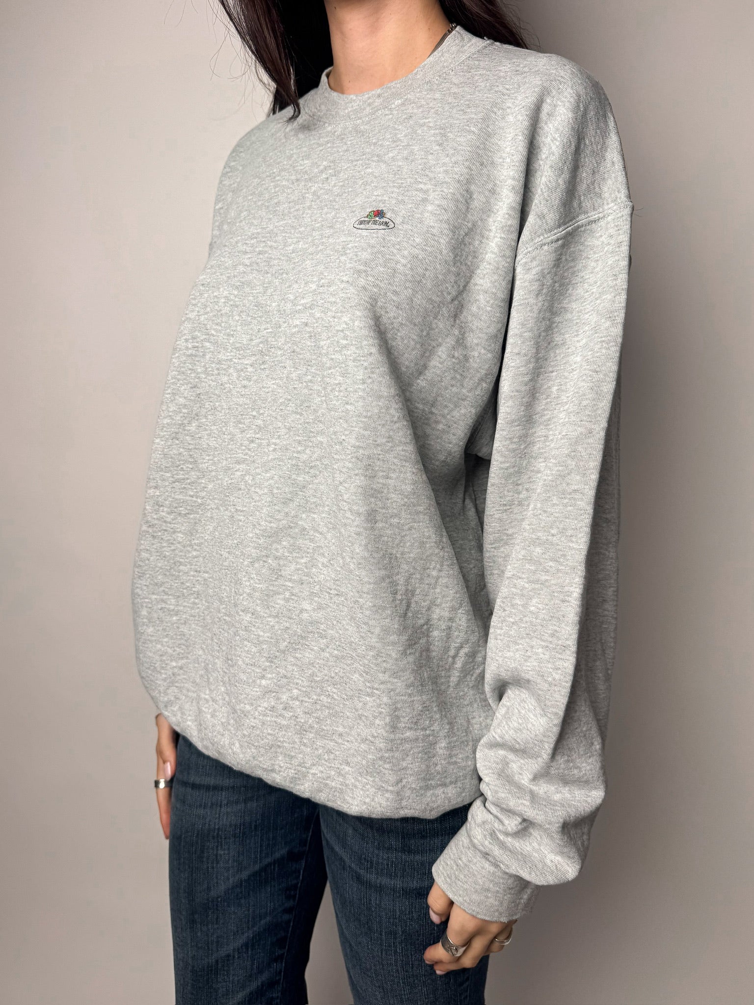 Fruit of the Loom סווטשרט אפור (XL)