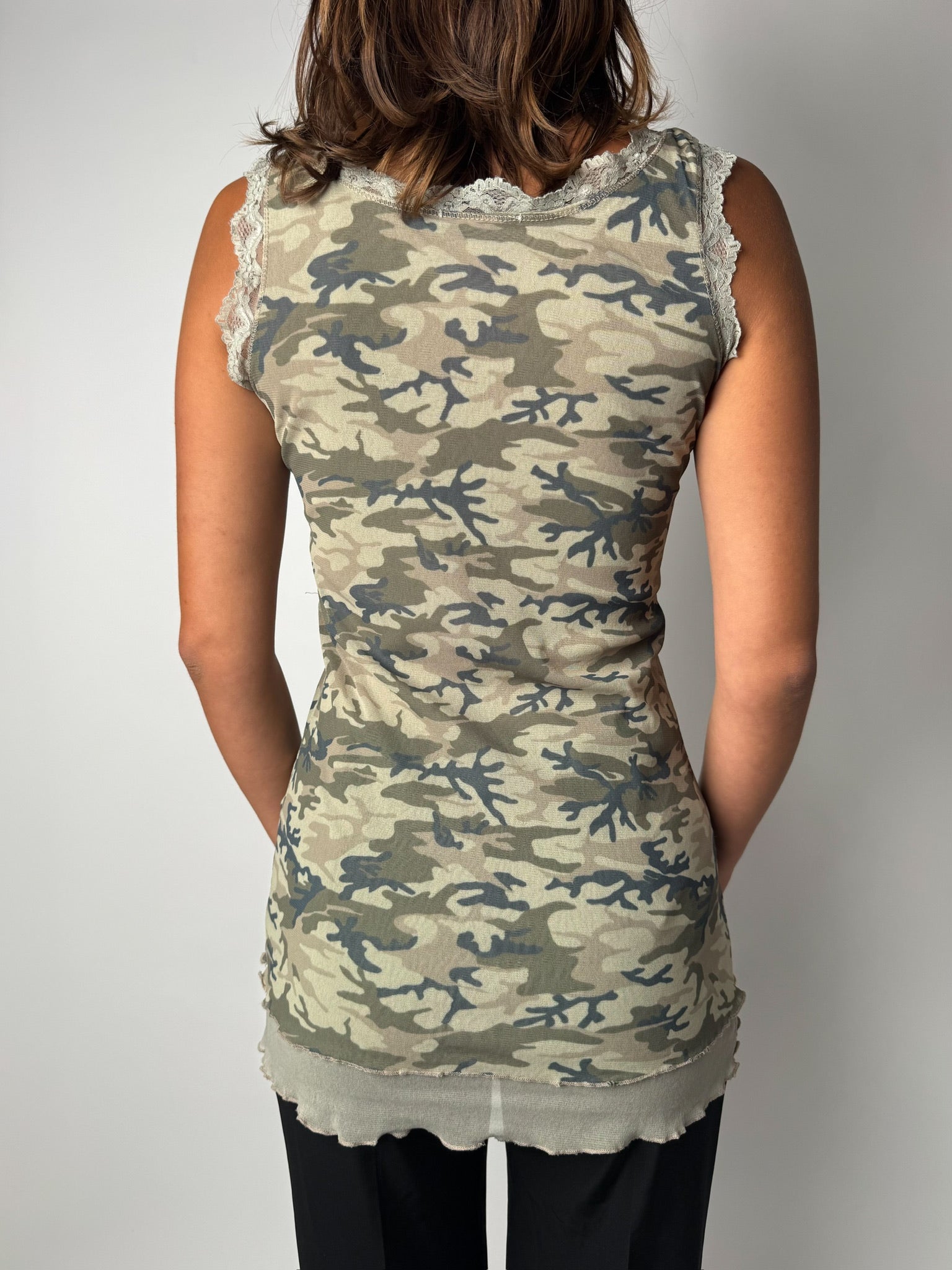 טוניקת מש בהדפס קאמו (S)