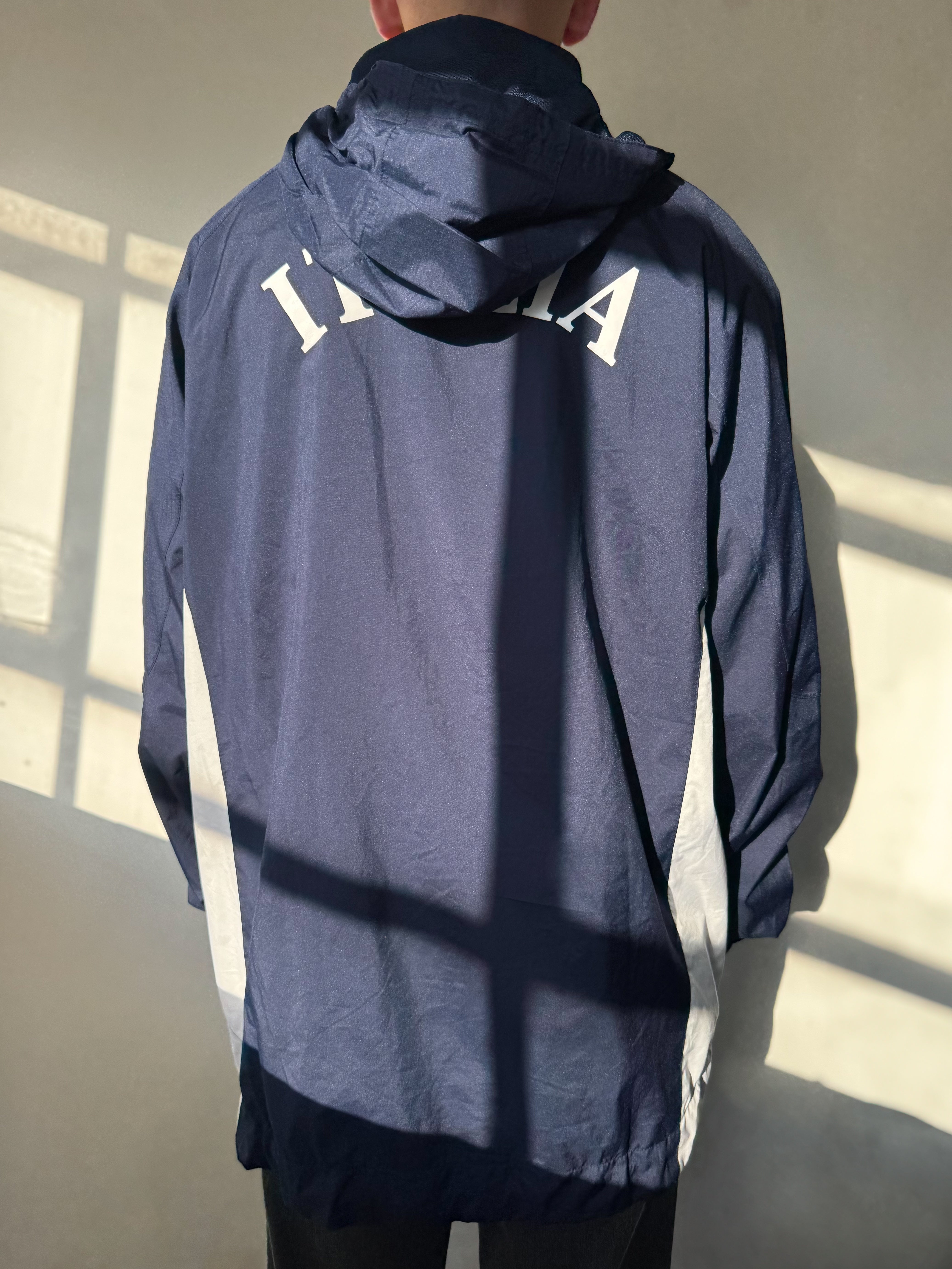 מעיל רוח כחול Puma (L)