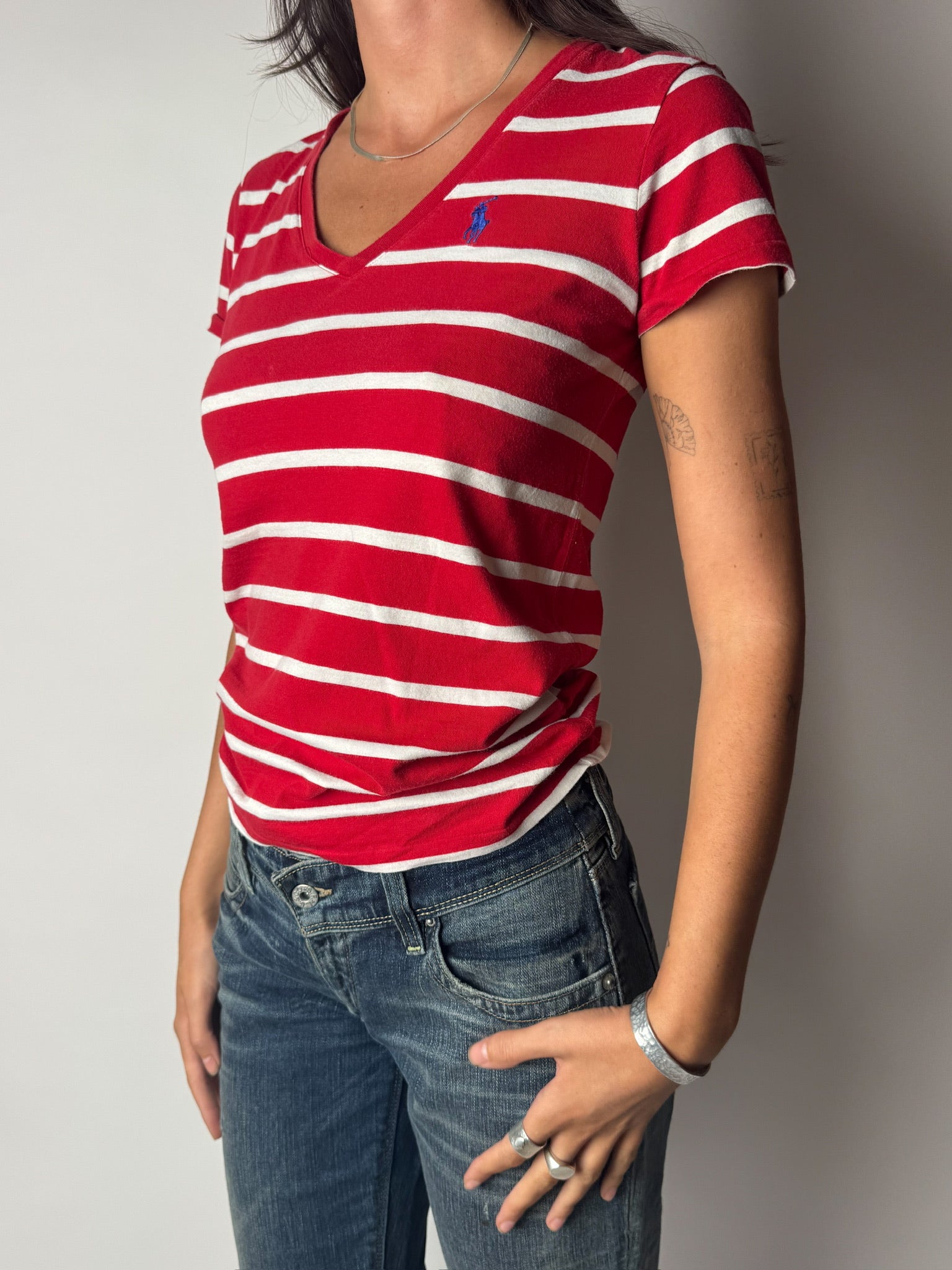 טי שירט פסים Ralph Lauren (XS)
