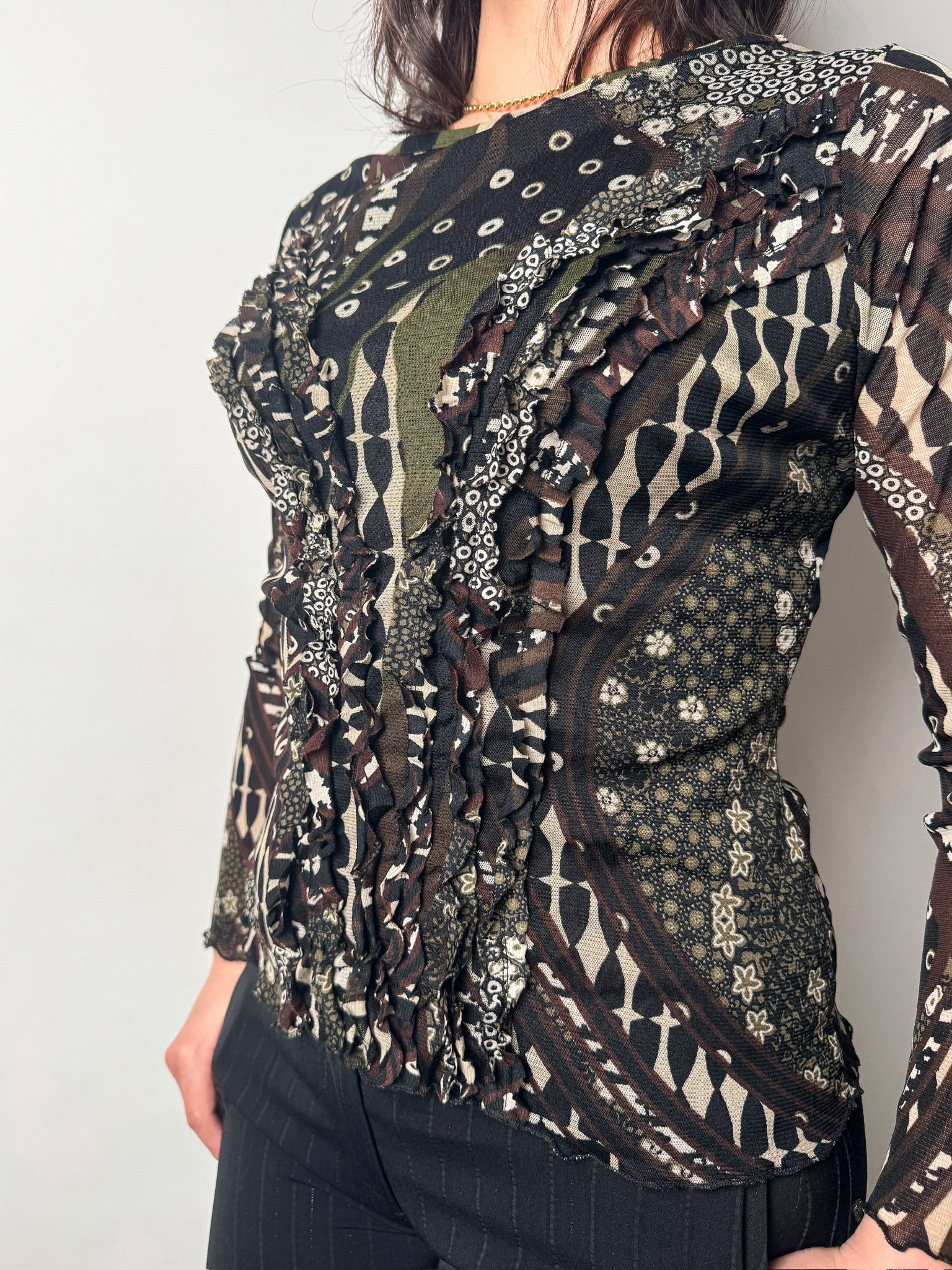 חולצת מש בהדפס (M)