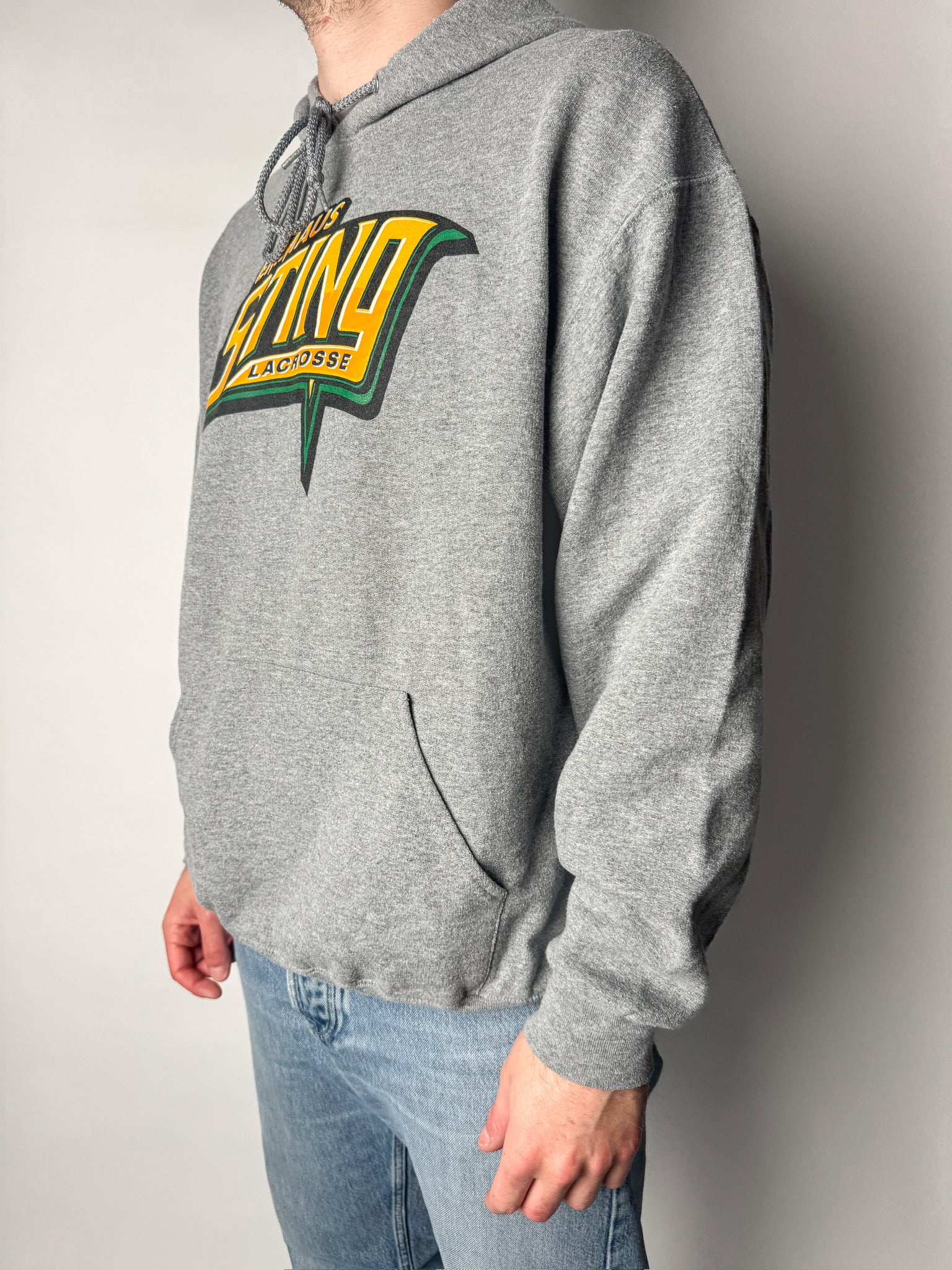 קפוצ׳ון לוגו אפור (XL)