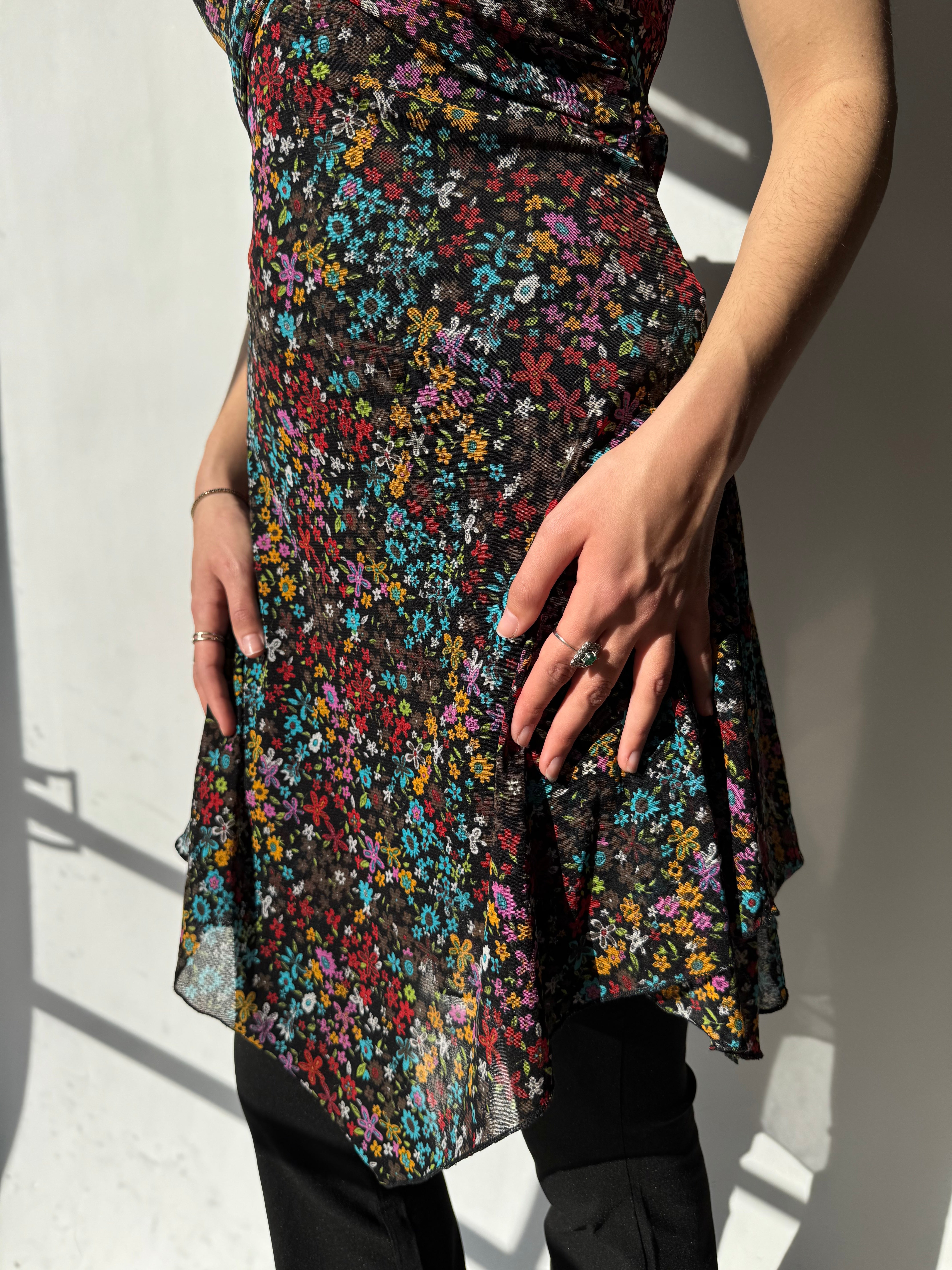 שמלת מש פרחונית (S)