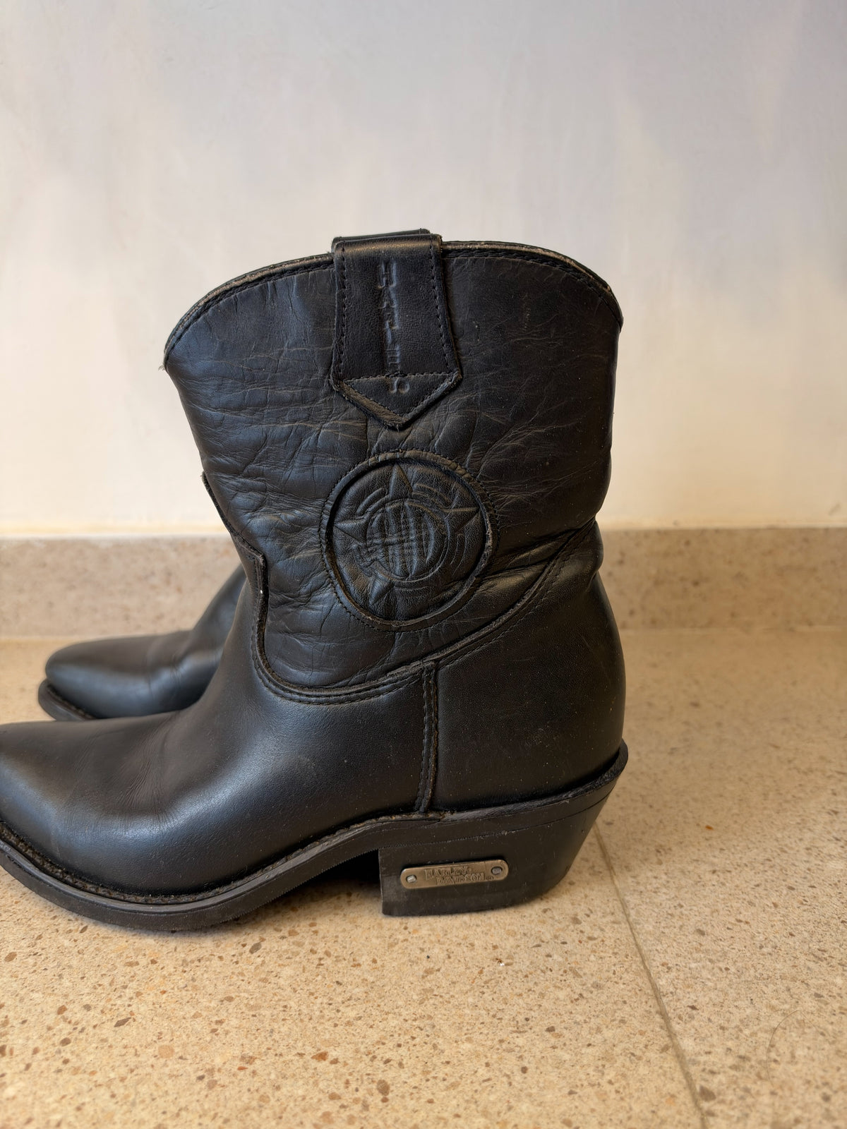 מגפוני קאובוי Harley Davidson (37)