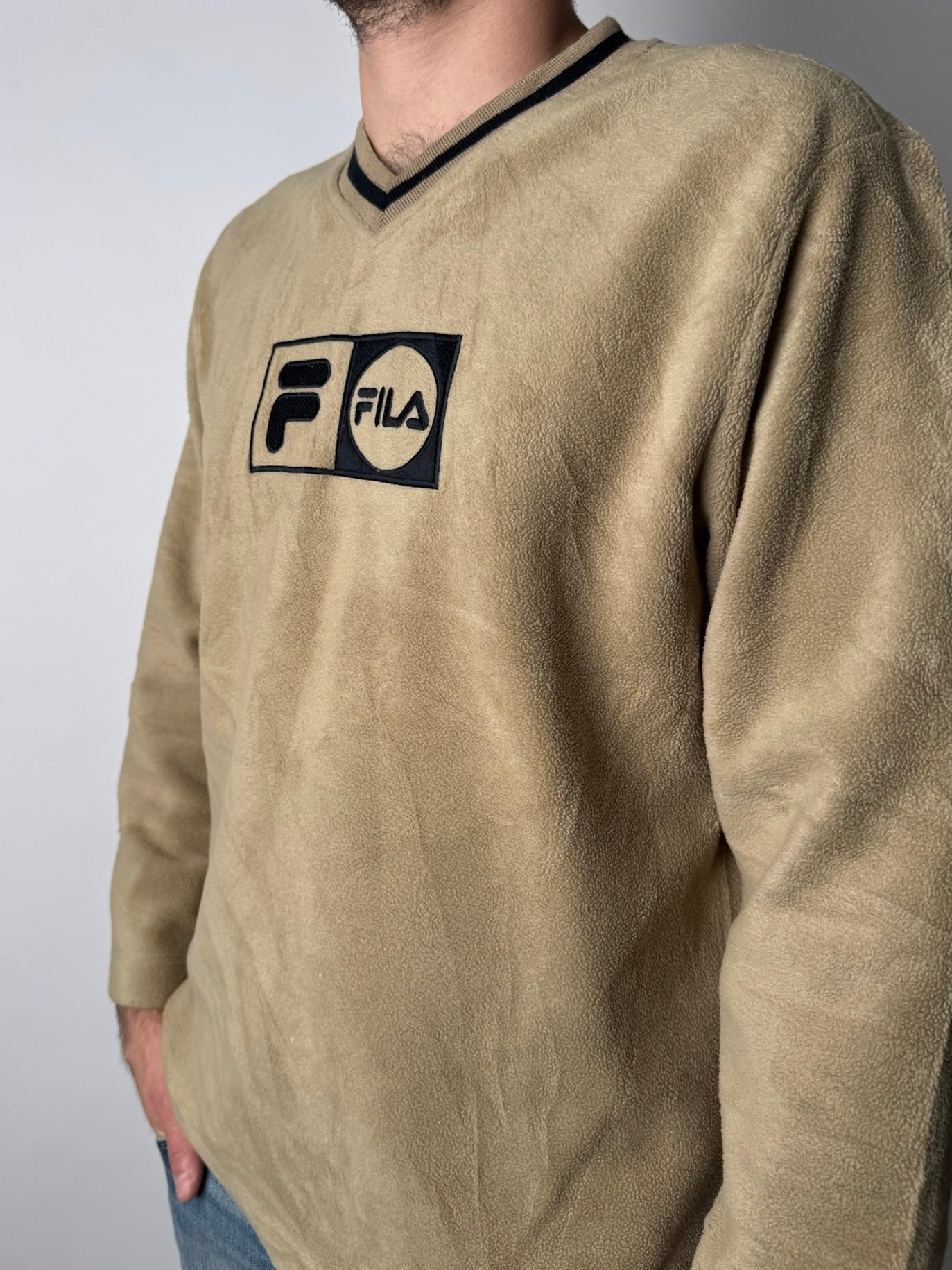 סוודר פליז FILA (M)